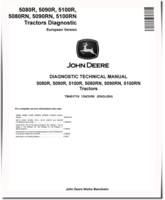 John Deere 5080R, 5080RN, 5090R, 5090RN, 5100R and 5100RN Tractors (European Edition) Diagnostic Manual (TM401719)