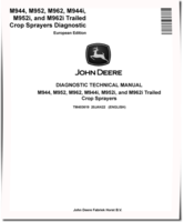 John Deere M944, M944i, M952, M952i, M962 and M962i Trailed Crop Sprayers (European Edition) Diagnostic Manual (TM403619)