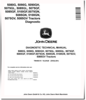 John Deere 5075GF/GL/GN/GV, 5080G, 5085GF/GL/GN/GV, 5090G/GH, 5100GF/GN Tractors Diagnostic Manual (TM406319)