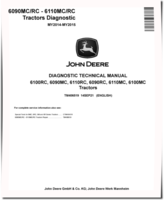 John Deere 6090MC, 6090RC, 6100MC, 6100RC, 6110MC and 6110RC Tractors (MY14-15) Diagnostic Manual (TM406519)