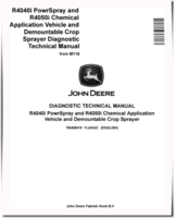 John Deere R4040i PowrSpray and R4050i Chemical Application Vehicles and Demountable Crop Sprayer (from MY18) Diagnostic Manual (TM409519)