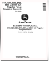John Deere 8100, 8200, 8300, 8400, 8500 and 8600 Self-Propelled Forage Harvesters (SN from 623000) Diagnostic Manual (TM416019)