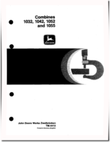 John Deere 1032, 1042, 1052 and 1055 Combines (Europe) Technical Manual (TM4413)
