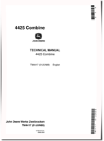 John Deere 4425 Combines Technical Manual (TM4417)