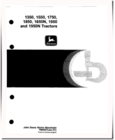 John Deere 1350, 1550, 1750, 1850, 1850N, 1950 and 1950N Tractors Repair Manual (TM4437)