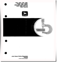 John Deere 1350, 1550, 1750, 1850, 1950, 2250, 2450, 2650, 2850, 3050, 3350 and 3650 Tractors Operation and Test Manual (TM4446)