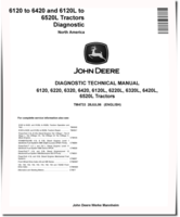 John Deere 6120, 6120L, 6220, 6220L, 6320, 6320L, 6420, 6420L and 6520L Tractors (North America) Diagnostic Manual (TM4733)