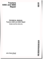 John Deere 6405 and 6605 Tractors Repair Manual (TM4866)