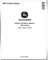 John Deere 7505 Tractors Repair Manual (TM4868)