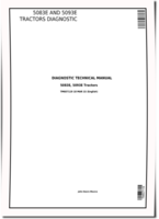 John Deere 5083E and 5093E Tractors Diagnostic Manual (TM607119)