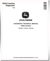 John Deere R230 Combines (Asia) Diagnostic Manual (TM705919)