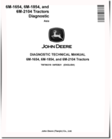 John Deere 6M-1654, 6M-1854 and 6M-2104 Tractors (Asia) Diagnostic Manual (TM706319)