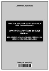 TM802219 - John Deere 6165J, 6185J, 6205J, 6210J China Tractors Diagnostic Service Manual