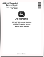 John Deere 4630 (PIN: 1NW_ _ _ _190000-) Self-Propelled Sprayers (South America) Repair Manual (TM803119)
