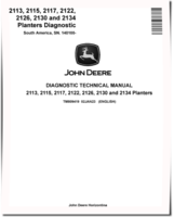 John Deere 2113, 2115, 2117, 2122, 2126, 2130 and 2134 (SN. from 140100) Planters (South America) Diagnostic Manual (TM809419)