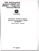 John Deere 2900 (SN: 009001, 009004-) Self-Propelled Sprayers Diagnostic Manual (TM812219)