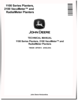 John Deere 1107, 1109, 1111, 1113 Planters and 2109, 2111, 2113, 2115, 2117, 2122, 2126, 2130 VacuMeter™ and RadialMeter Planters Technical Manual (TM8295)