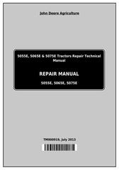 TM900919 - John Deere Tractors 5055E, 5065, 5075E (North America) Service Repair Technical Manual