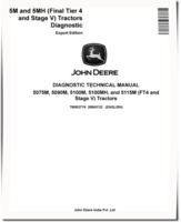 John Deere 5075M, 5090M, 5100M, 5100MH and 5115M FT4 and Stage V Tractors (Export Edition) Diagnostic Manual (TM903719)