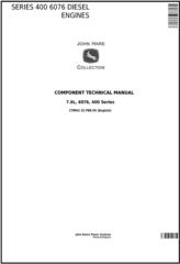 CTM42 - John Deere - Powertech Series 400 6076 Diesel Engines Component Technical Manual