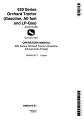 OMR2073 - John Deere 620 Series Orchard Tractor (Gasoline, All-fuel and LP-Gas) Operator's Manual