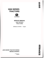 John Deere 3010, 3020 Hi-Crop, Orchard, Row-Crop, Standard and  Utility Tractors Service Manual (sm2038)