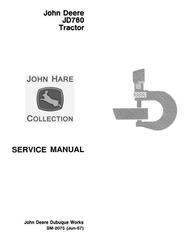 SM2075 - John Deere JD760 Tractor Technical Service Manual