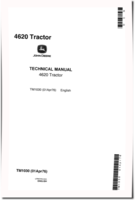 John Deere 4620 Tractors Technical Manual (tm1030)