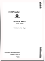 John Deere 2120 Tractors Technical Manual (tm4252)