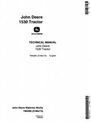 TM4280 - John Deere 1530 Tractors Technical Service Manual