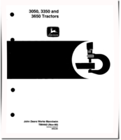 John Deere 3050, 3350 and 3650 Tractors Repair Manual (tm4443)