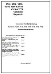 TM4698 - John Deere 9540, 9560, 9580, 9640, 9660, 9680 CWS & WTS Combines Diagnostic Service Manual