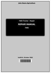 TM6014 - John Deere 7405 Tractor Service Repair Technical Manual