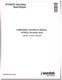 Waratah HTH623C Harvester Heads Component Technical Manual (CTM10021)