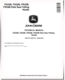 John Deere FD22B, FR22B, FR24B and FS22B Disk Saw Felling Heads Technical Manual (TM10110)