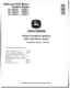John Deere 620G and 622G Motor Graders (SN. from C000001, D000001) Repair Manual (TM14439X019)