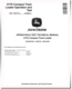 John Deere 317G (SN. from J435000) Compact Track Loaders Operation and Test Manual (TM14697X019)