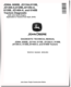 John Deere 6095B, 6110B, 6120B, 6135B, 6140B, JD1104, JD1204-A, JD1354-A, JD1404-A and JD954 Tractors (Europe, Asia, Africa) Diagnostic Manual (TM157219)