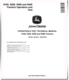 John Deere 9100, 9200, 9300 and 9400 4WD Articulated Tractors Operation and Test Manual (TM1624)