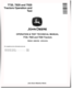 John Deere 7720, 7820 and 7920 Tractors Operation and Test Manual (TM2025)
