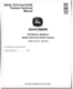John Deere 5203S, 5310 and 5310S Tractors (Indian) Technical Manual (TM4898)