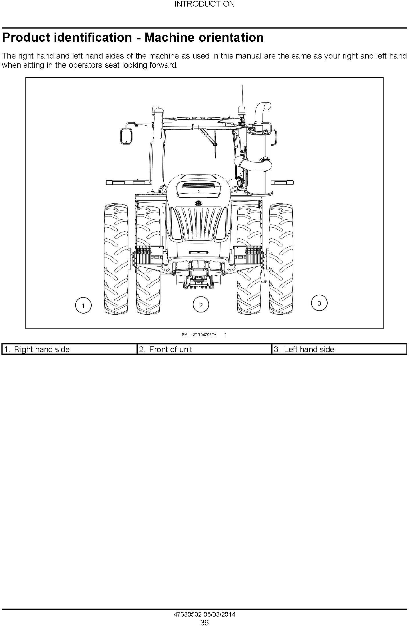 New Holland T9.435, T9.480, T9.530, T9.565, T9.600, T9.645, T9.700 T4B Final USA Tractor Service Manual - 1