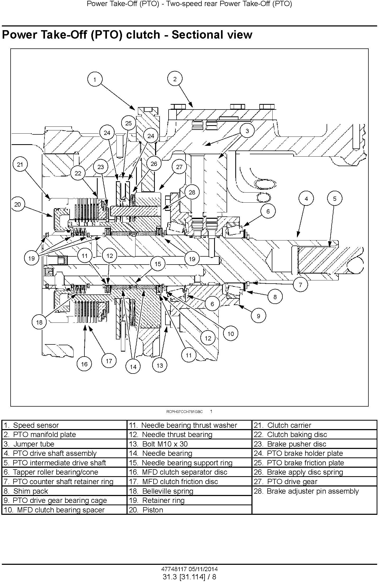 New Holland T8.320 T8.350 T8.380, T8.410, T8.435 and SmartTrax Tractor w.CVT Complete Service Manual - 3