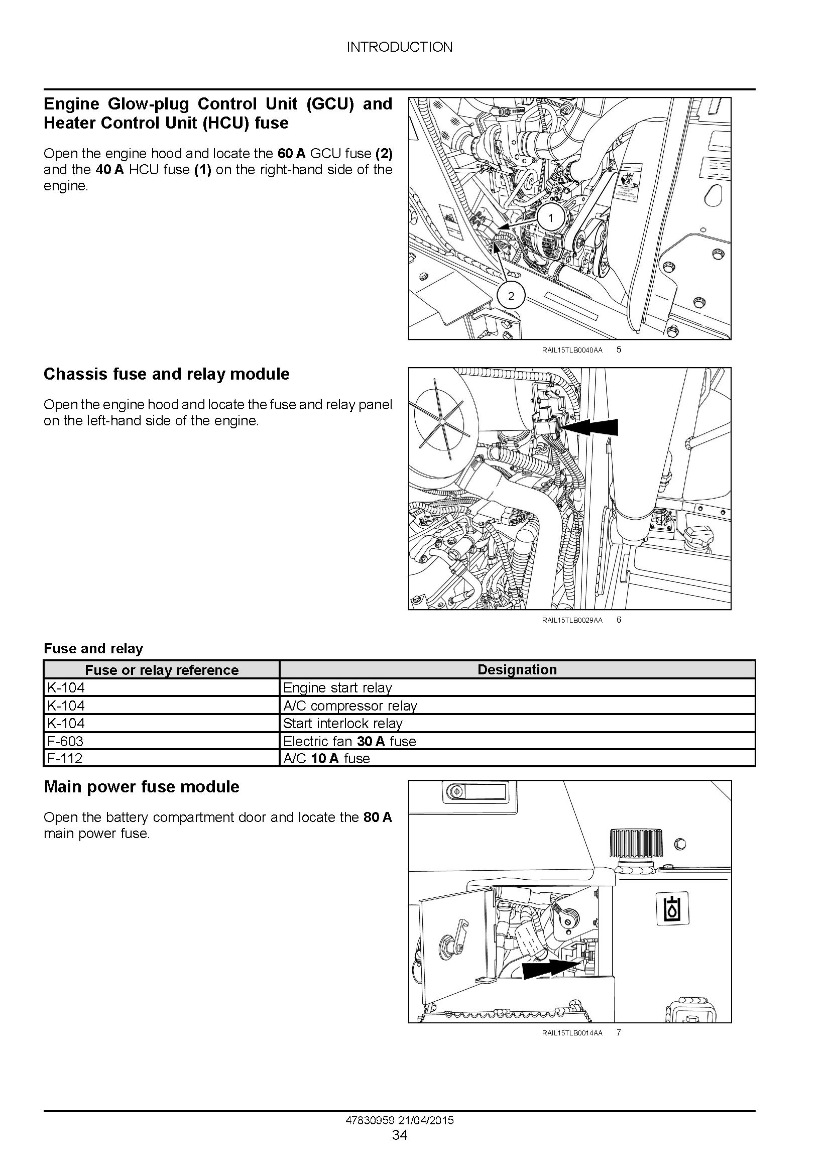 New Holland B95C, B95CTC, B110C Tier 4B (Final) Tractor Loader Backhoe Complete Service Manual - 1