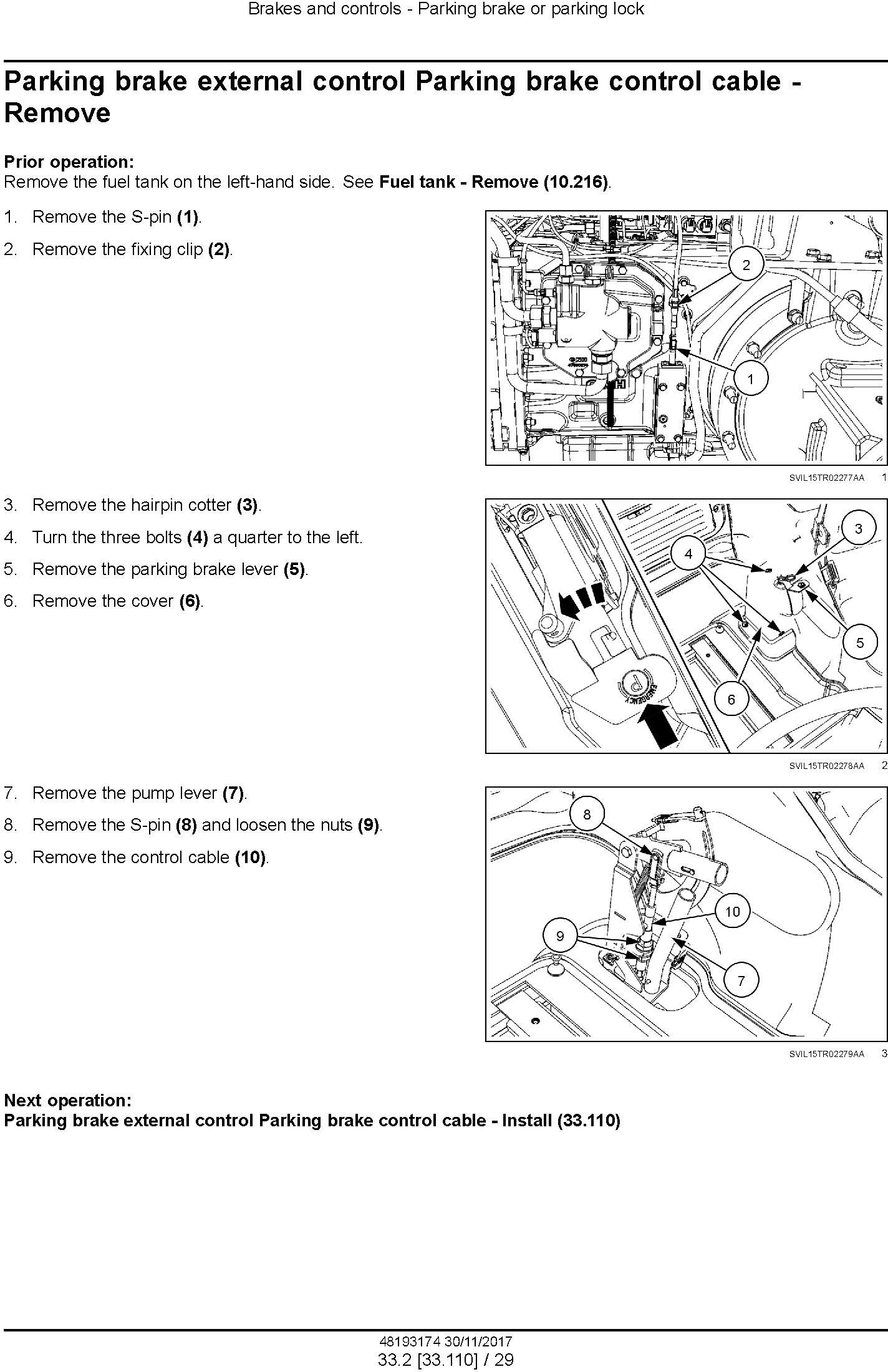 New Holland T7.290 AutoCommand, T7.315 AutoCommand Tier 4B final Tractor Service Manual (USA) - 2