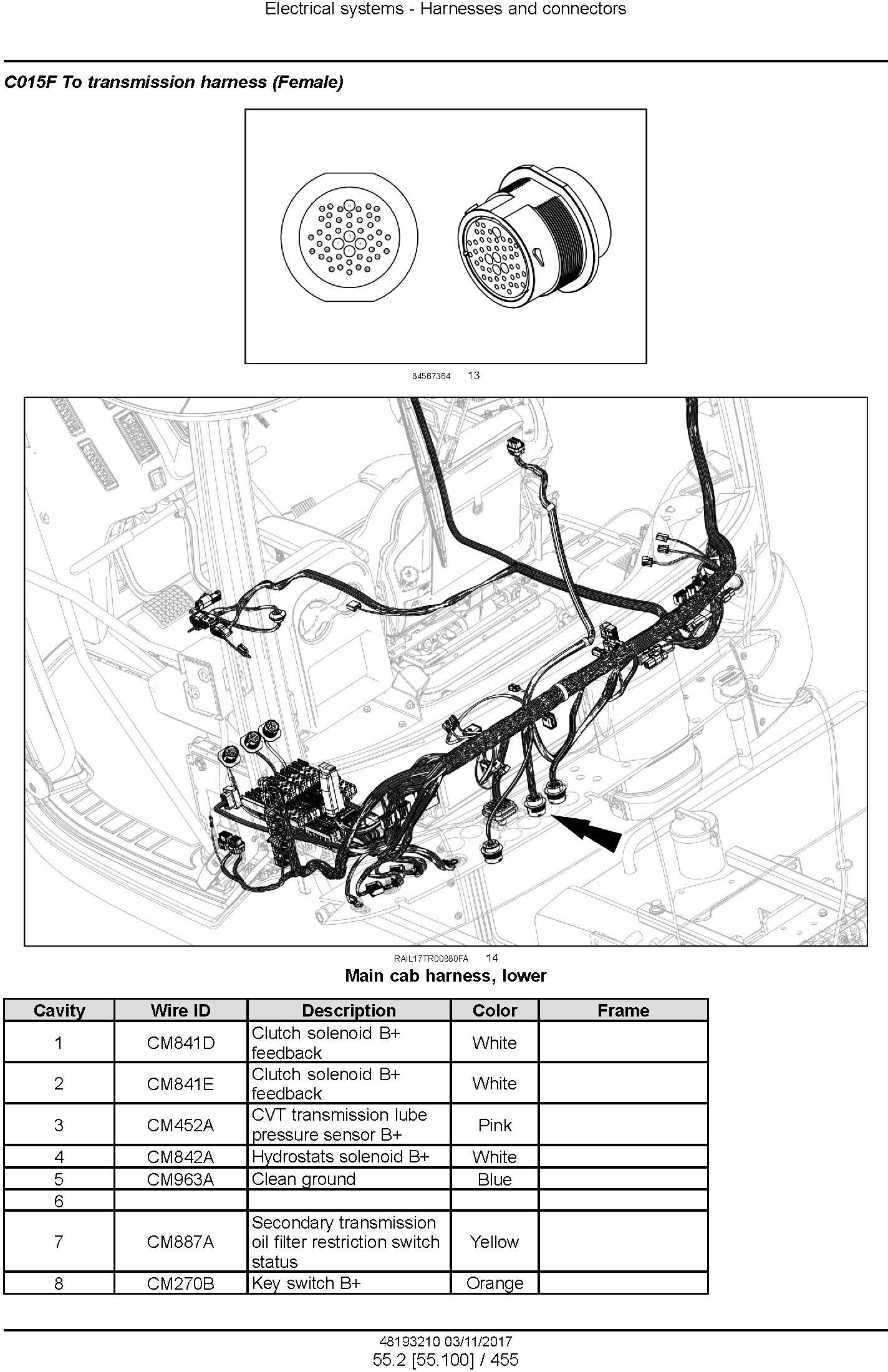 New Holland T9.435, T9.480, T9.530, T9.565, T9.600, T9.645, T9.700 Tier4B Tractor Service Manual(EU) - 3