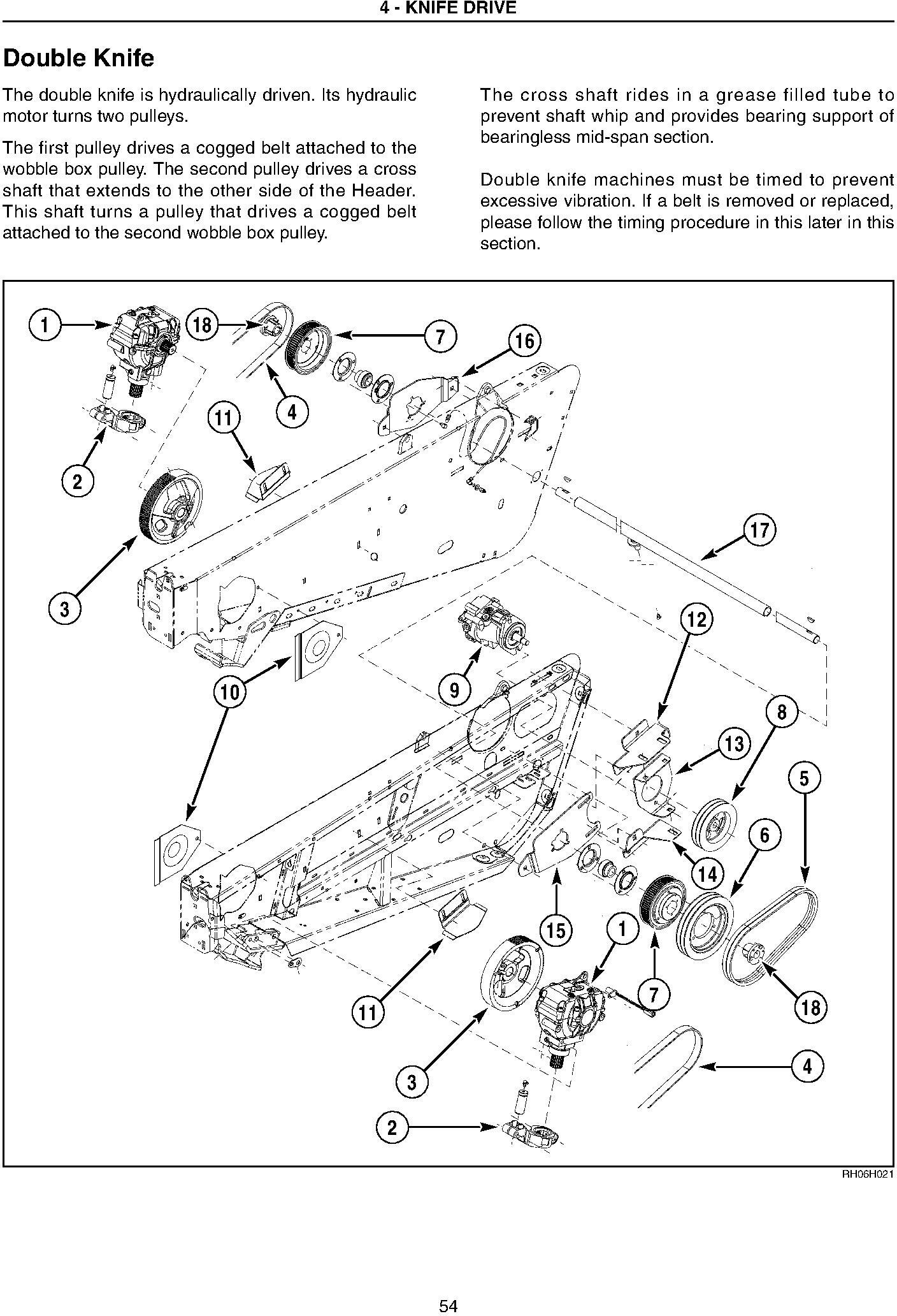 New Holland 82C, 83C Draper Header, CA20 Combine Adapter (Russian and Australia only) Service Manual - 2