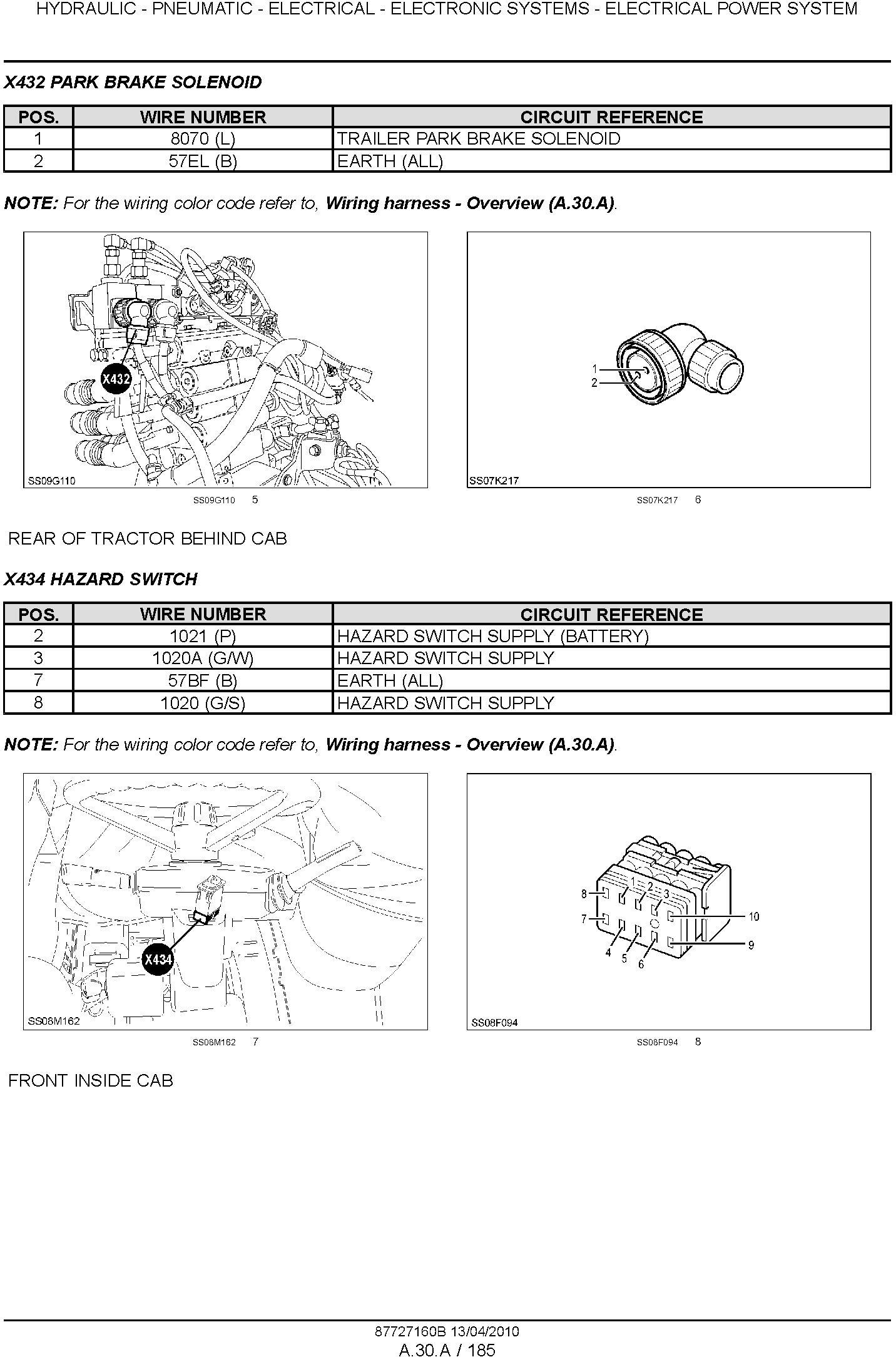 New Holland T6030, T6050, T6070, T6080, T6090 Power Command & Range Command Tractor Service Manual - 3