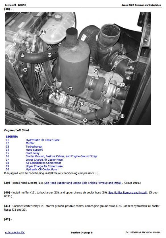 TM12275 - John Deere 450J Crawler Dozer (S.N. from 216243) Service Repair Technical Workshop Manual - 1