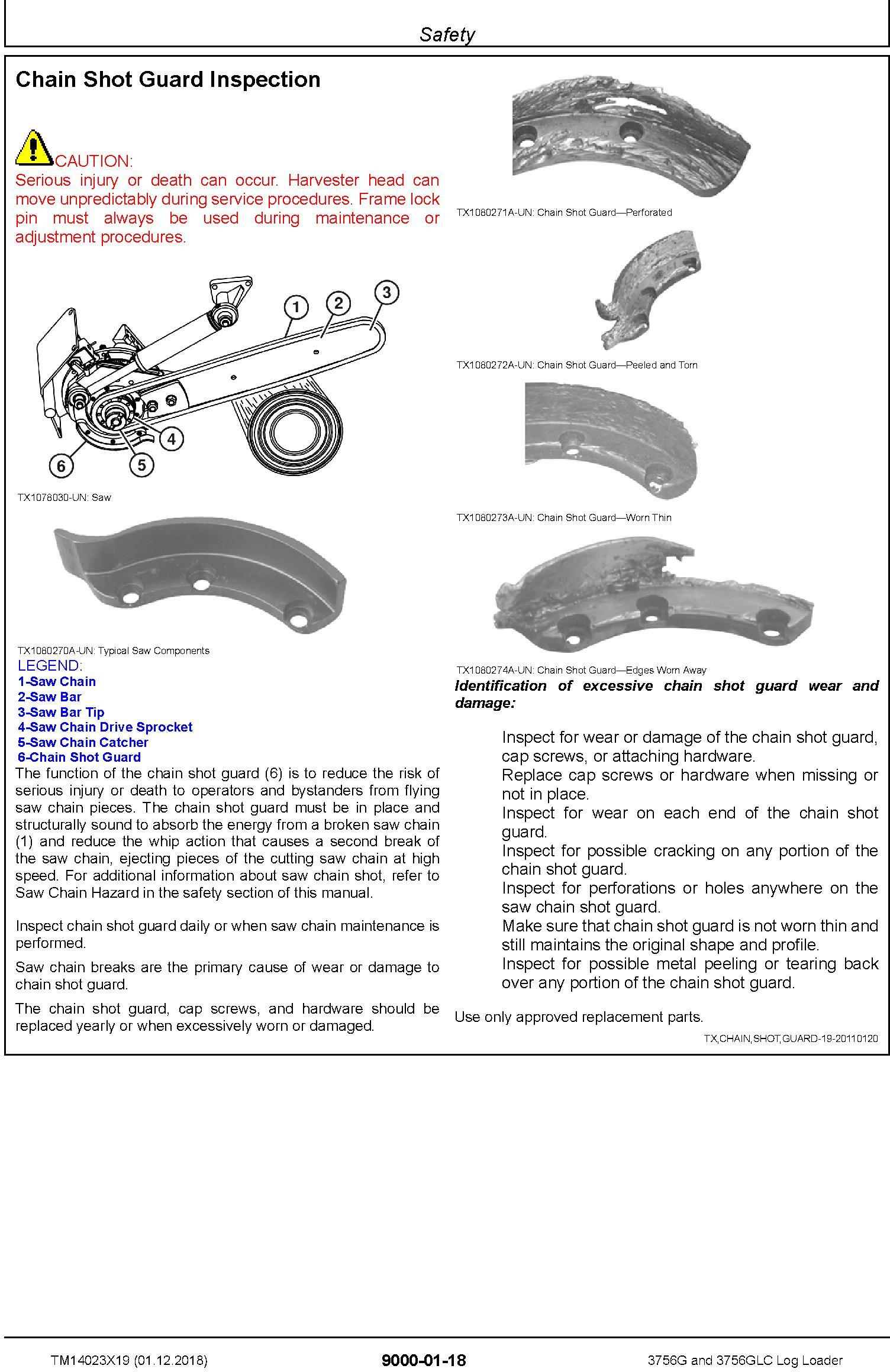 John Deere 3756G, 3756GLC (SN. F376001-) Log Loader Operation & Test Technical Manual (TM14023X19) - 1